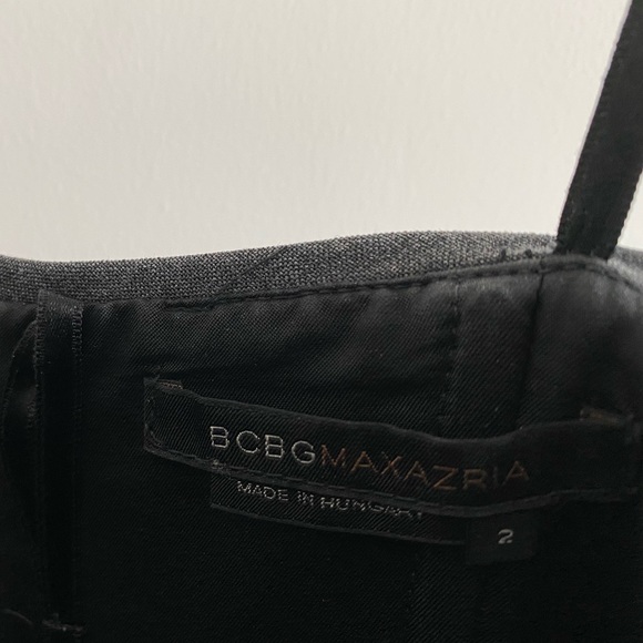 BCBG MAXAZRIA Black and Grey Blazer & Dress Set - Picture 9 of 9